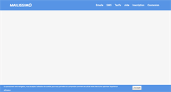 Desktop Screenshot of mailissimo.com