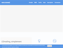Tablet Screenshot of mailissimo.com